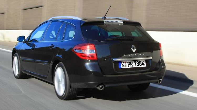 Gebraucht günstig zu bekommen, aber nicht ganz frei von Macken: der Renault Laguna, im Bild ein Grandtour der dritten Modellgeneration.