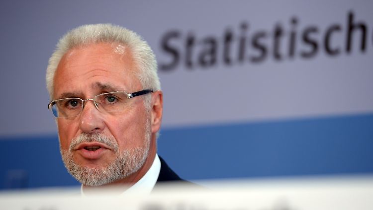 Der Präsident des Statistischen Bundesamtes, Roderich Egeler, hatte Überraschendes zu verkünden.