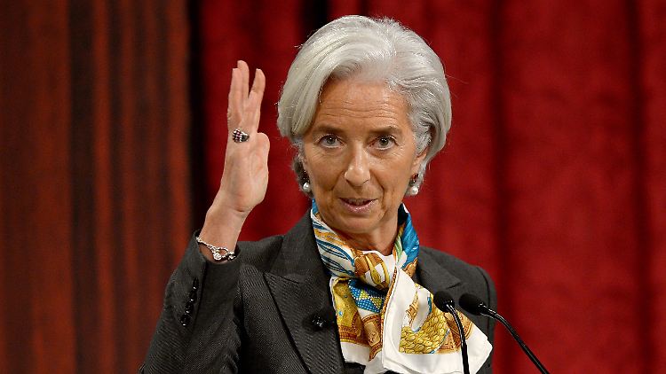 Christine Lagarde sieht Griechenland auf dem richtigen Weg.