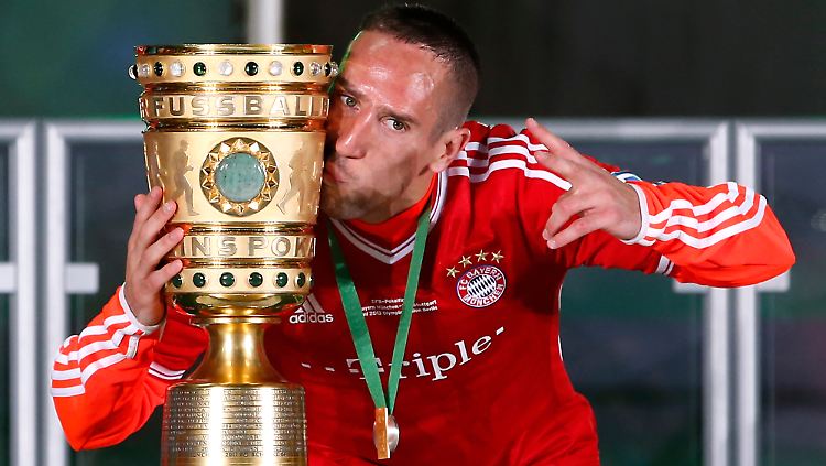 Unwiderstehlich gut: Franck Ribery spielte eine brillante Saison. Mit dem Franzosen in der Startelf gewannen die Münchner im Jahr 2013 alle Pflichtspiele.