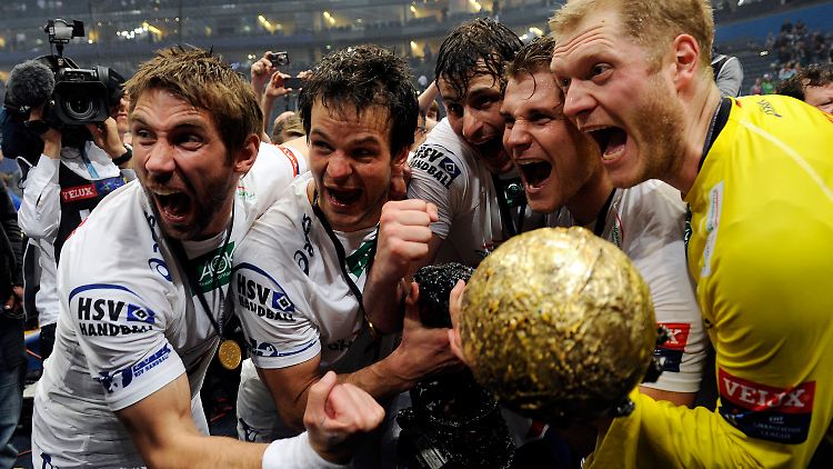 Beim Champions-League-Sieg 2013 war die HSV-Welt noch in Ordnung.