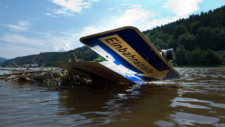 Aufnahme aus Bad Schandau aus dem Jahr 2010: Jetzt haben die Menschen hier vorgesorgt.