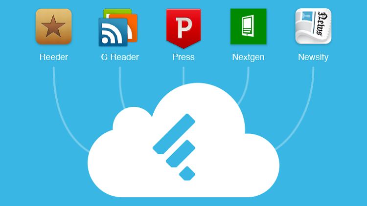 Vorerst unterstützt Feedly fünf RSS-Apps.