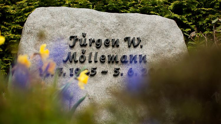 Möllemanns Grab in Münster.