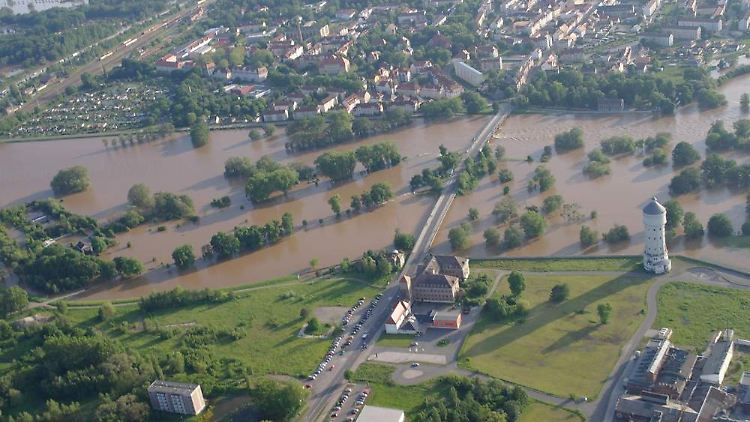Die neuen Hochwasserschutzanlagen bewahren Eilenburg vor einem Hochwasser wie 2002.