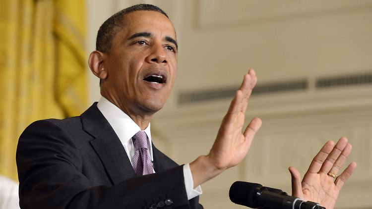 US-Präsident Obama muss sich im US-Haushaltsstreit heftiger Angriffe der Republikaner erwehren.