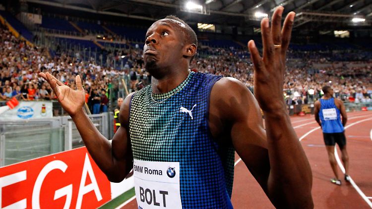 "Das war nicht ich heute": Usain Bolt.