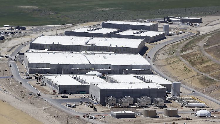 Luftbild der Datenzentrums der NSA. In diesem Server-Komplex sollen die gesammelten Daten ausgewertet worden sein.