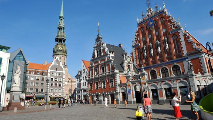 In der lettischen Hauptstadt Riga leben knapp 700.000 Menschen.