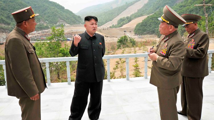 Kim zeigt sich gerne mit Militärs.