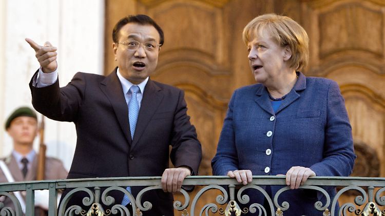 China will die Richtung vorgeben: Premier Li Keqiang zu Besuch bei Kanzlerin Angela Merkel.