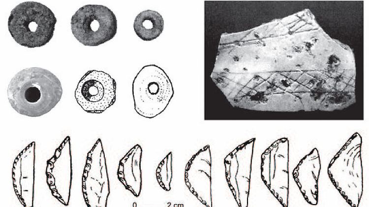 40.000 bis 50.000 Jahre alte Steine aus Asien - sie ähneln älteren Funden aus Süd- und Ostafrika sehr.