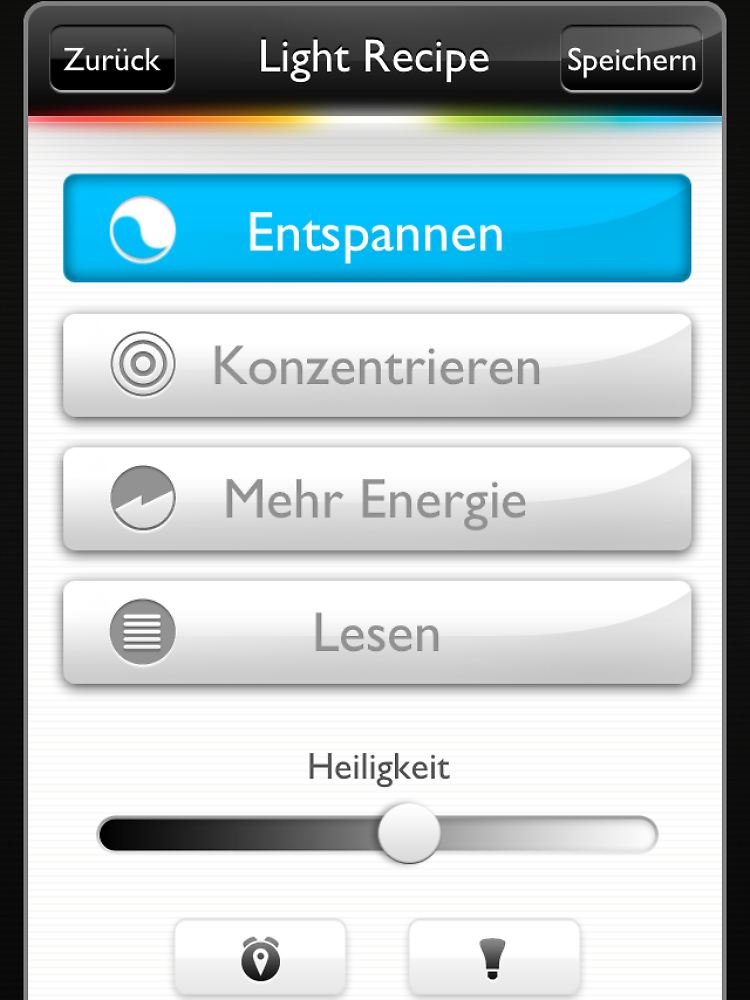 Die Rezepte heilen vielleicht keine Krankheiten, ihre Lichtstimmungen passen aber sehr gut zu den Einsatzgebieten.