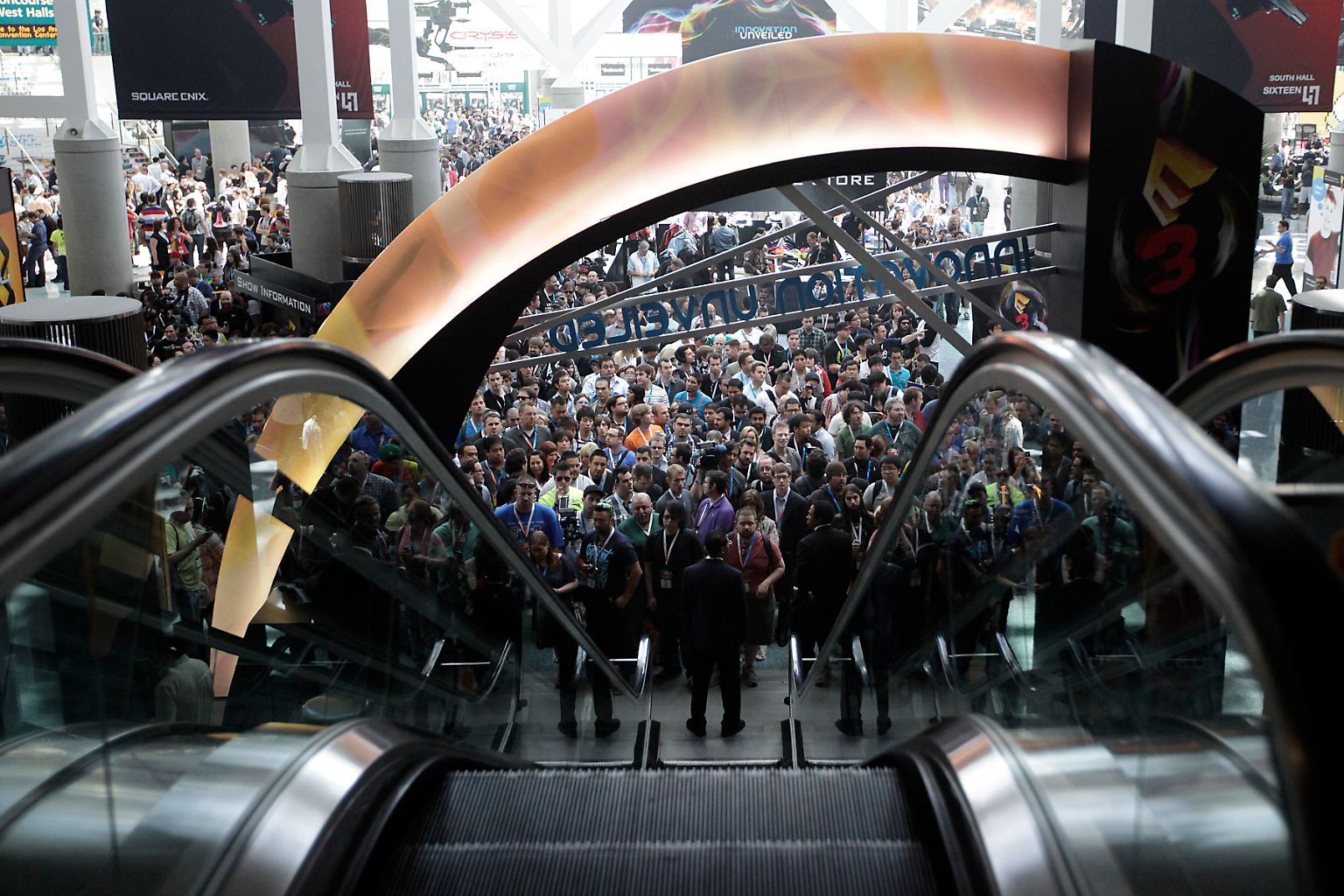 Die Electronic Entertainment Expo, kurz E3, ist ein Publikumsmagnet, zu dem jeden Juni Zehntausende Computerspiele-Fans nach Los Angeles strömen.