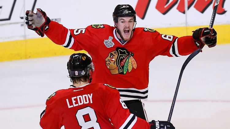 "Es war eine unglaubliche Schlacht":  Andrew Shaw, Chicago Blackhawks.
