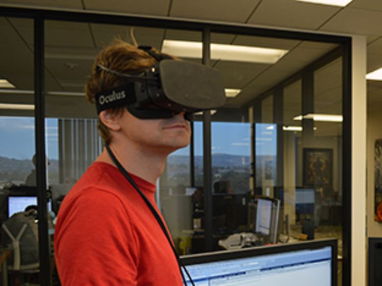 Die 3D-Brille Oculus Rift gibt seinem Träger das Gefühl, tatsächlich in der Spielewelt zu sein.