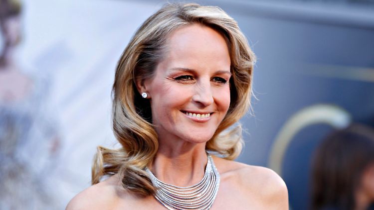 Auch mit 50 sieht Helen Hunt natürlich strahlend schön aus.