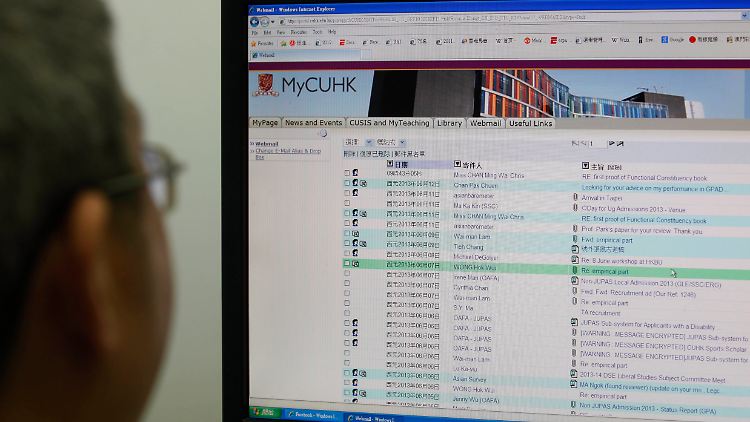 Eines der Spionageziele soll die Universität von Hongkong gewesen sein.