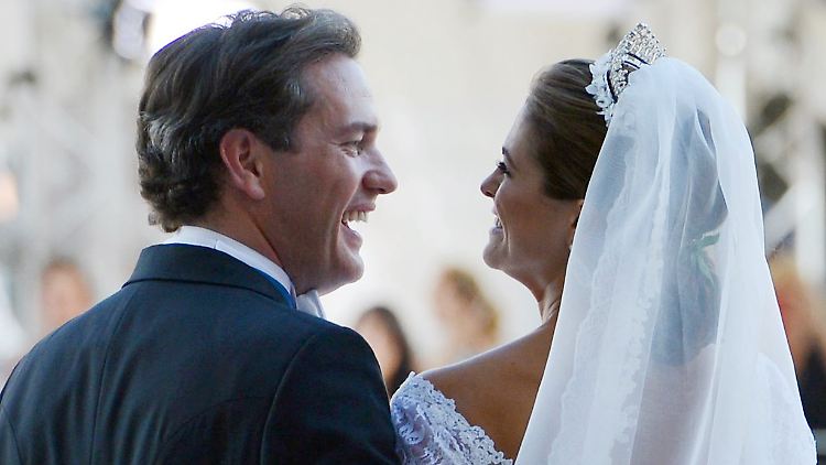 Erst vor einer Woche heirateten sie. Für die Flitterwochen danach wollen Prinzessin Madeleine und ihr Ehemann ihre Ruhe.