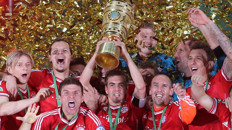 Titelverteidiger, wie in jedem relevanten Wettbewerb: die Fußballer des FC Bayern München.