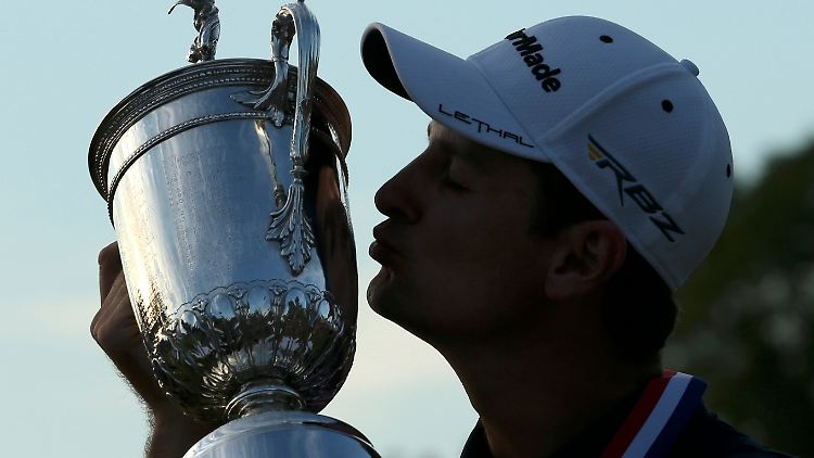 Justin Rose war der beste Golfer bei den US Open 2013.