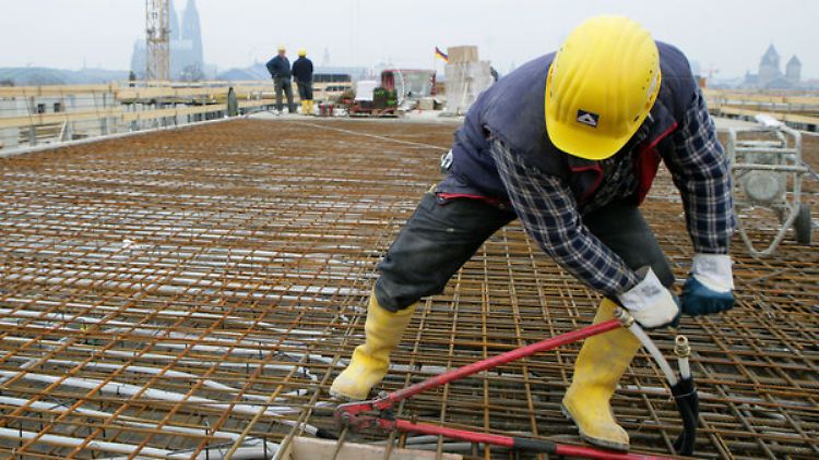 Die Bauwirtschaft trug nach dem langen Winter zum Wirtschaftswachstum im Frühjar bei