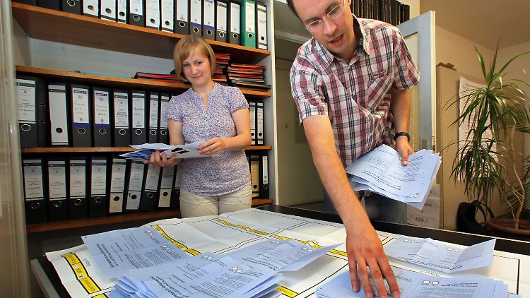 Das Ergebnis der Stimmenauszählung ist eindeutig