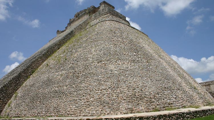 Maya-Ruinen in Uxmal bei Campeche.