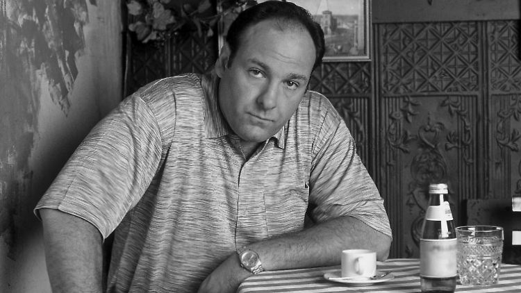 James Gandolfini in seiner Paraderolle als Tony Soprano.