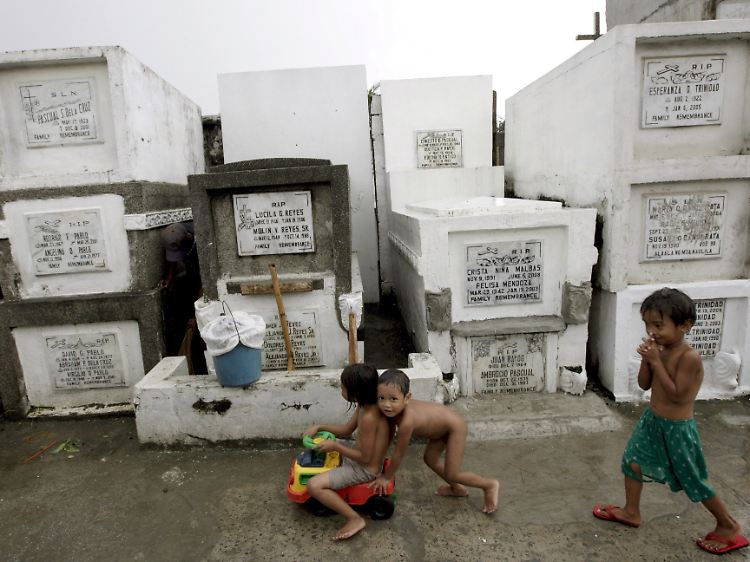 ... dafür sorgen spielende Kinder.
