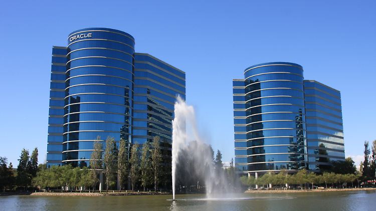Oracle-Zentrale in Redwood Shores/Kalifornien.