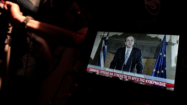 Antonis Samaras kann die Koalition nicht mehr kitten.