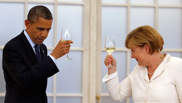 Obama und Merkel: Ein gewisses Machtgefälle prägt die Beziehungen ihrer Länder.