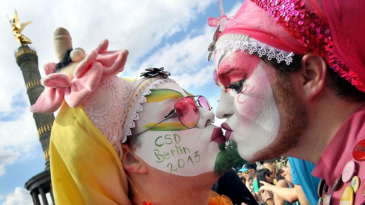 Ausgelassen und friedlich feierten die Menschen den CSD.