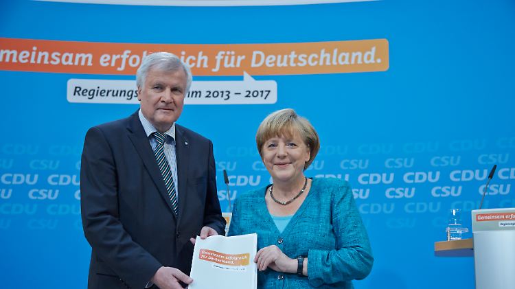 Zwei Parteichefs, ein Programm.