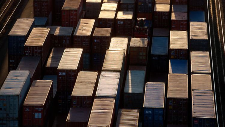 Deutschland profitiert von seiner Exportstärke.