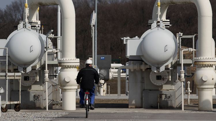 An der österreichischen Station Baumgarten sollte das Gas der Nabucco-Pipeline ankommen.