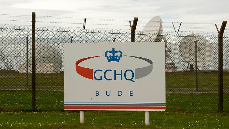 Am Außenposten des britischen Geheimdienstes GCHQ in Bude.