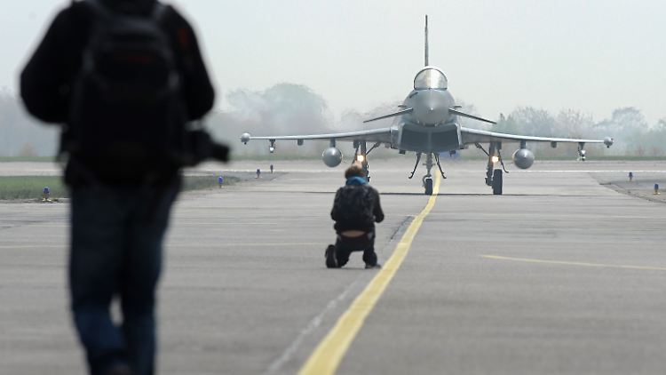 Der "Eurofighter" ersetzt die alten Phantom-Maschinen.