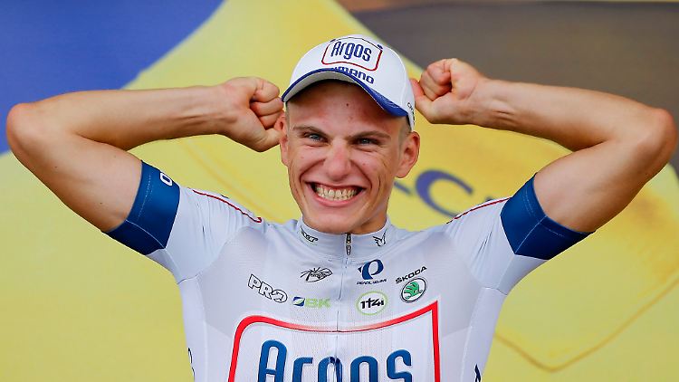 Marcel Kittel, Sprint-Talent aus Thüringen, siegt zum Auftakt der Jubiläumstour. Ein Eintrag in die Geschichtsbücher der Rundfahrt ist ihm damit sicher.