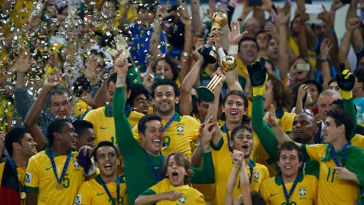 Die Brasilianer triumphierten bei der WM-Generalprobe nach einer starken Finalleistung.