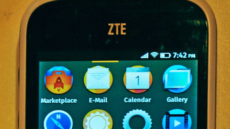 Dieses Modell des chinesischen Herstellers ZTE zeigte Mozilla im Februar.