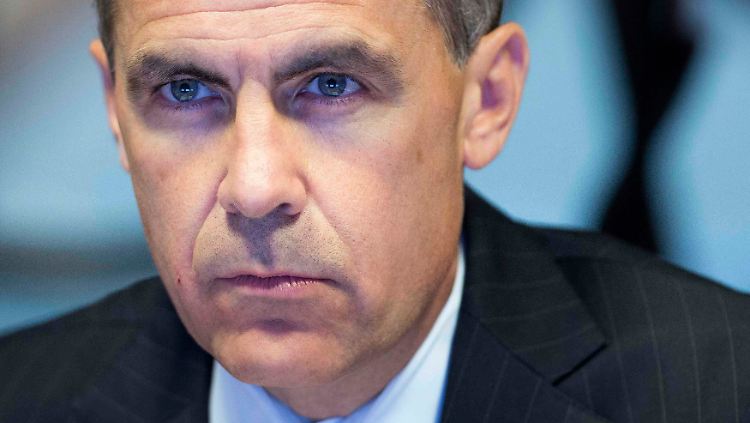 Der Kanadier Mark Carney staeht an der Spitze der Bank of England.