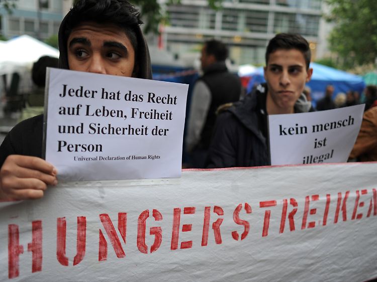 Mehr als eine Woche lang bestimmte der Protest von Asylbewerbern den Blick auf den Münchener Rindermarkt.