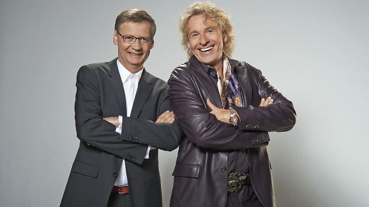 Bald sind Jauch und Gottschalk wieder vereint auf dem Bildschirm.