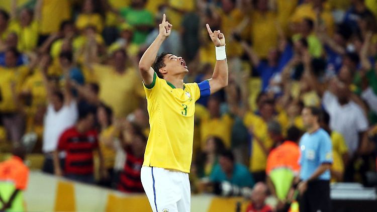 Brasiliens Fußball-Nationalmannschaft führte Thiago Silva als Abwehrchef und Kapitän zum Triumph im Confed-Cup.