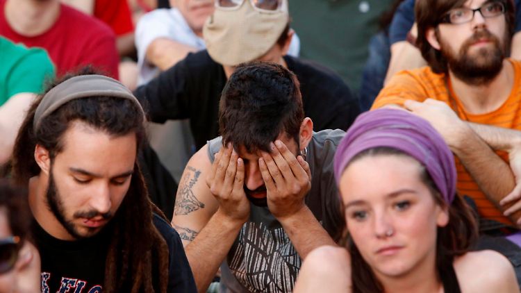 Die Zukunft dieser jungen Spanier ist besonders düster.
