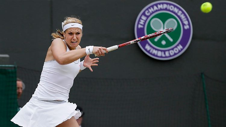 Mit Powertennis spielte sich Sabine Lisicki wie 2011 ins Wimbledon-Halbfinale. Das soll diesmal nicht Endstation sein.