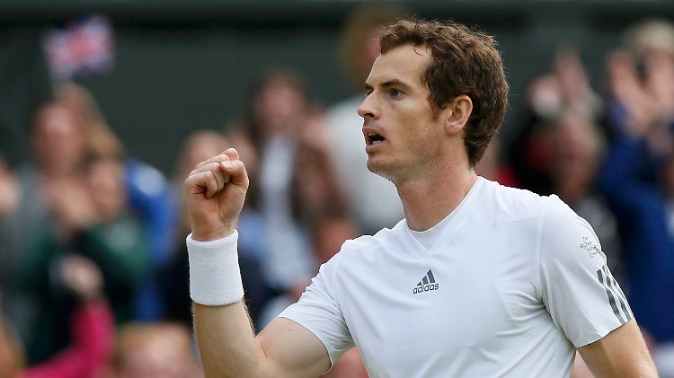 Andy Murray musste sich ganz schön strecken, um weiterzukommen.