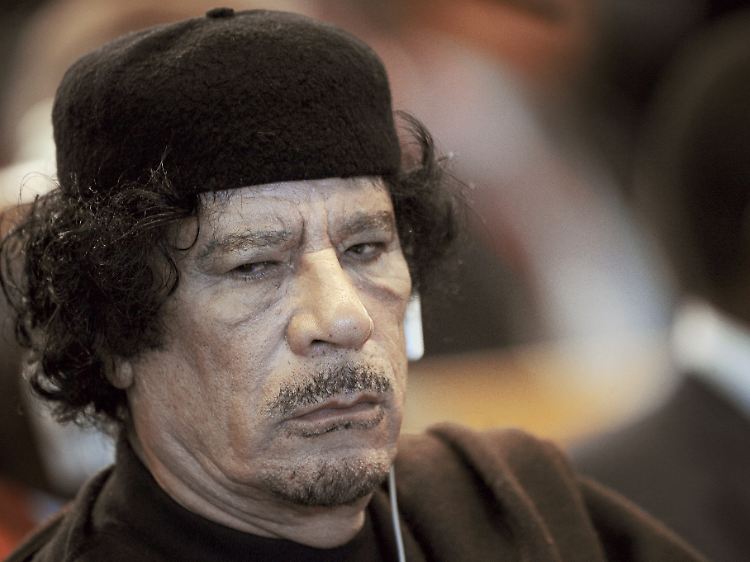... dem libyschen Staatschef Gaddafi?